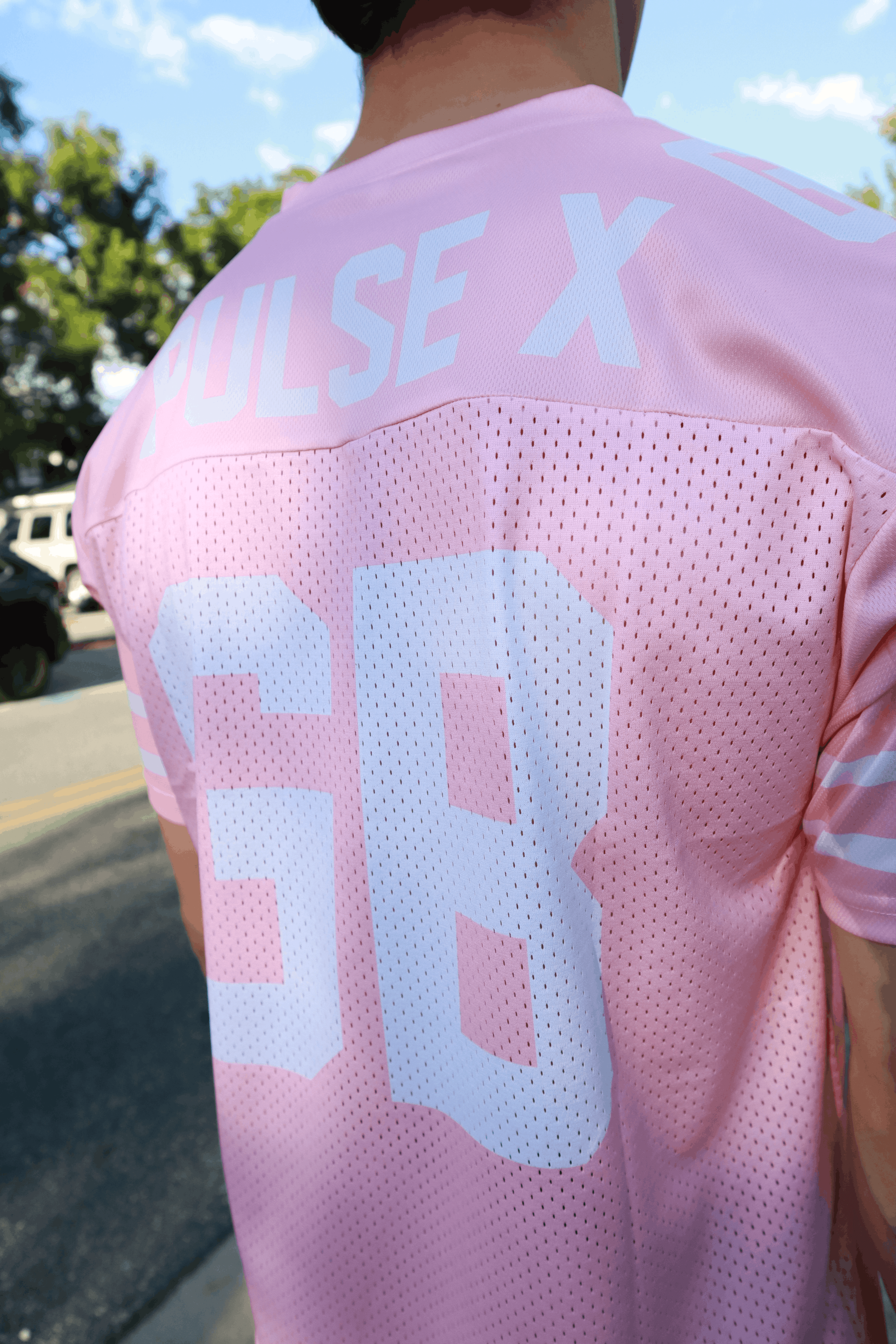 Rose-Pink Geek Bar Jersey